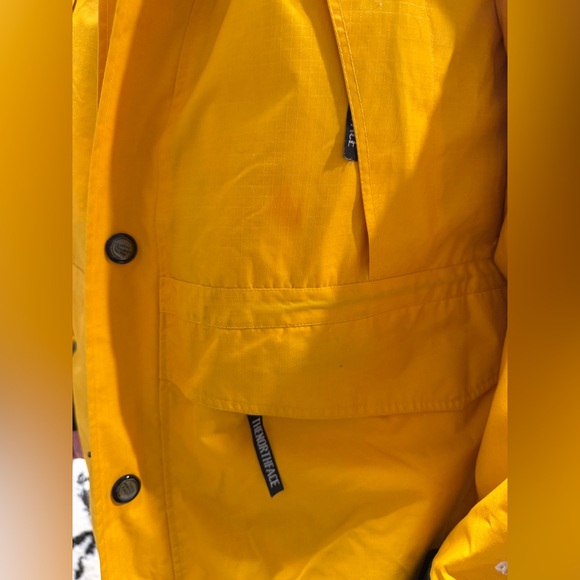 The North Face Gore-Tex Shell Jacket Yellow Black Men’s XL - Picture 4 of 17